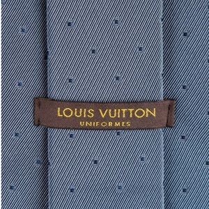 Louis Vuitton Silk Patterned Tie